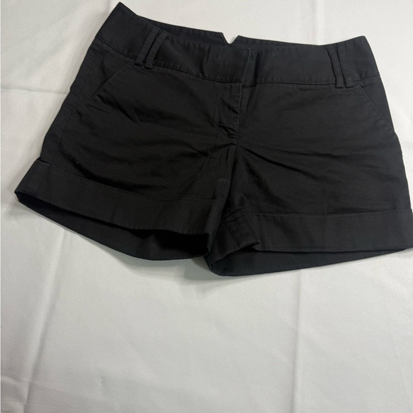 Express Black Bermuda Shorts Tailored Fit - Picture 1 of 5